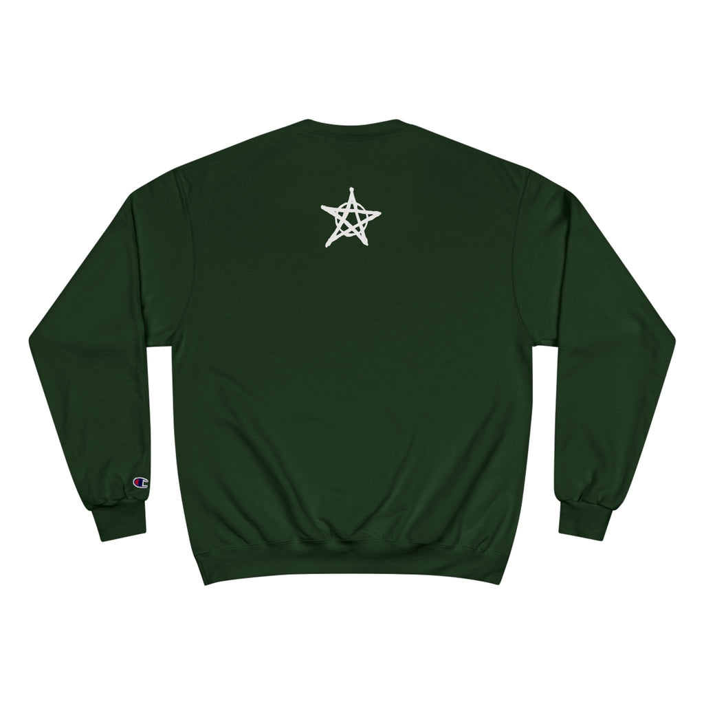 "Not All Witches Live in Salem" - Gothic Crewneck Champions X Onyxbyvanna