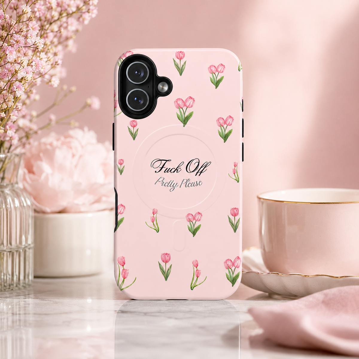 Pretty Please Tough Magnetic Case