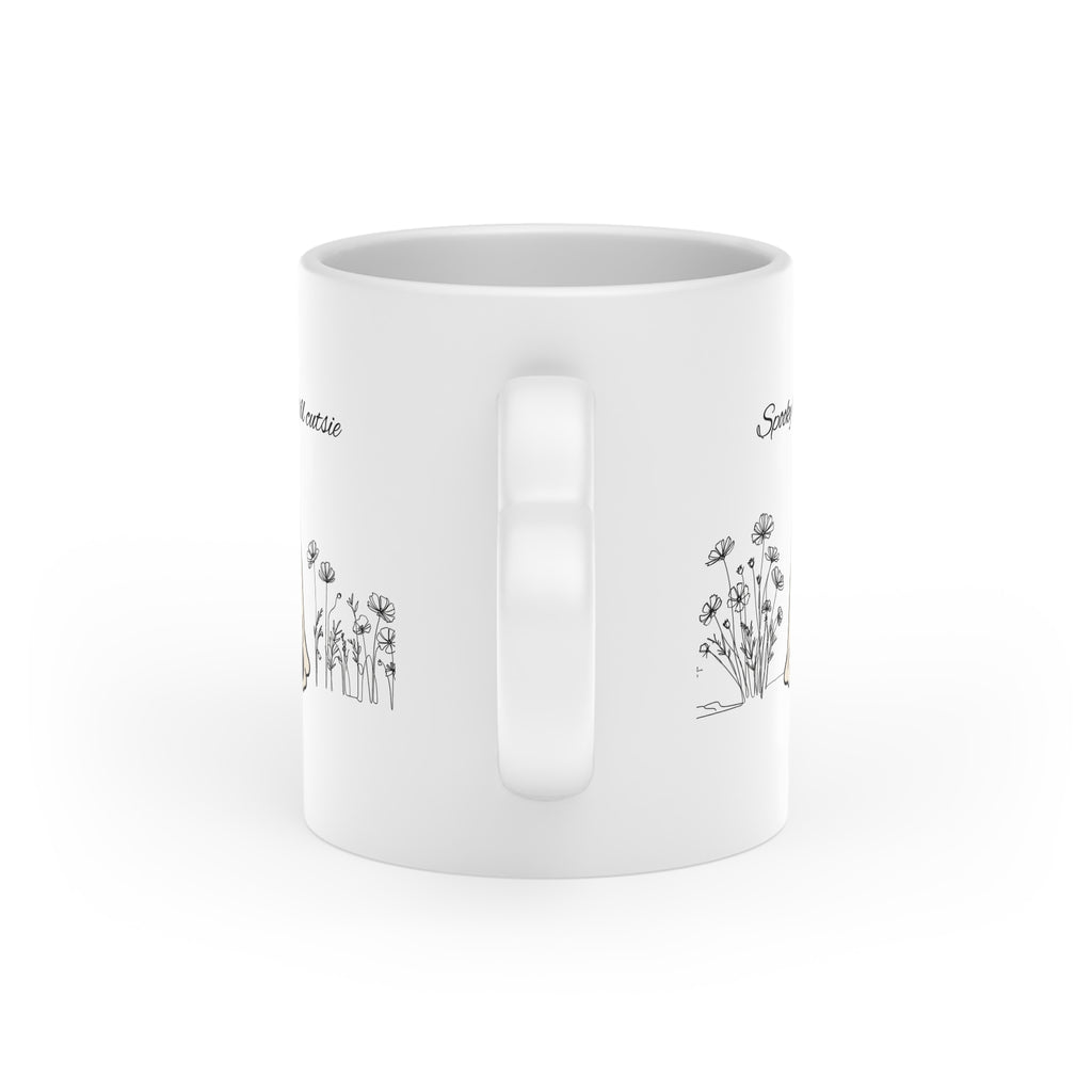 Heart-Shaped Cutie Ghost Mug Gift