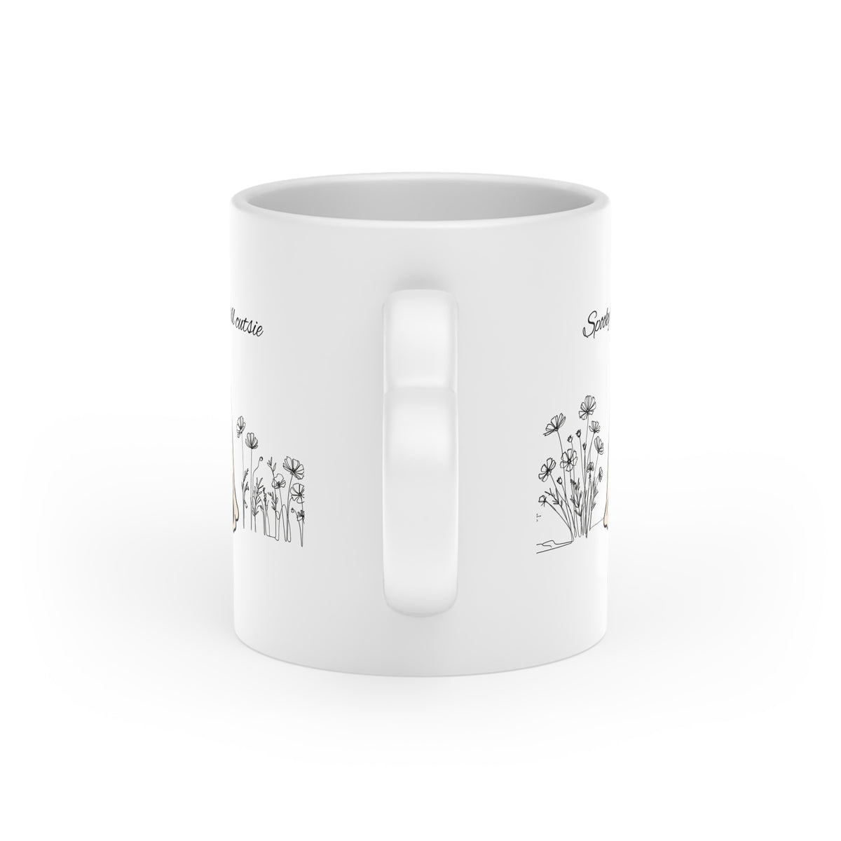 Heart-Shaped Cutie Ghost Mug Gift