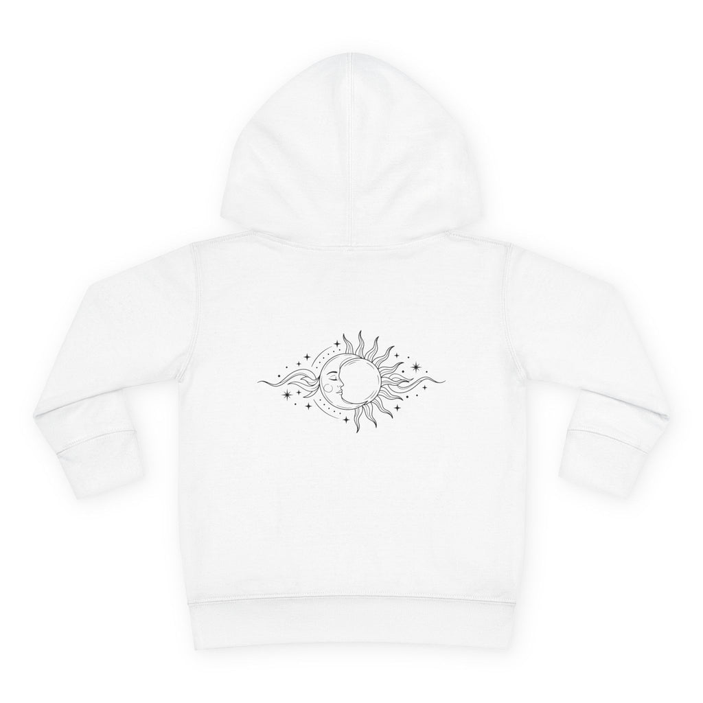 Toddler Hoodie — "Daddy's Lil Monster" Skeleton Pullover