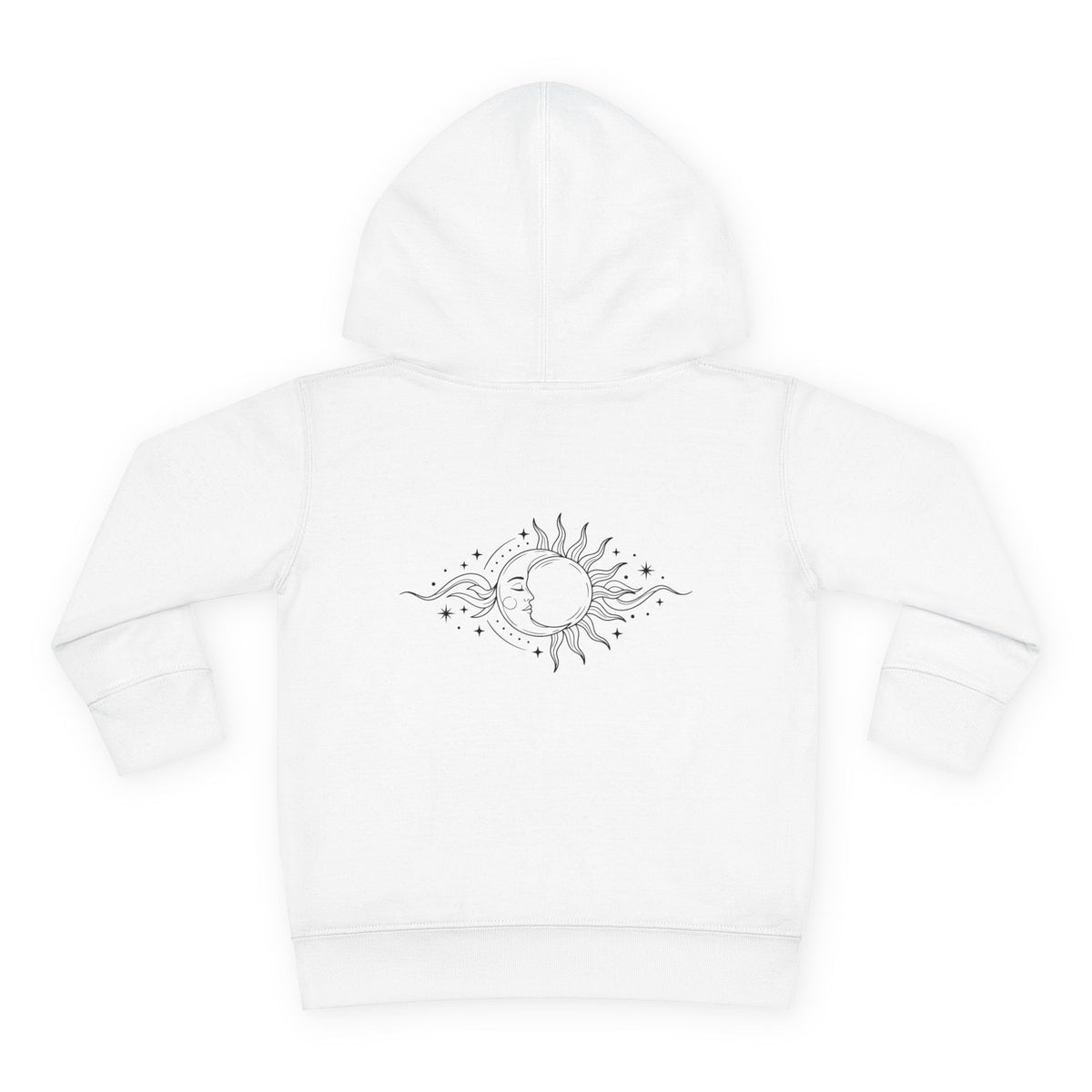 Toddler Hoodie — "Daddy's Lil Monster" Skeleton Pullover