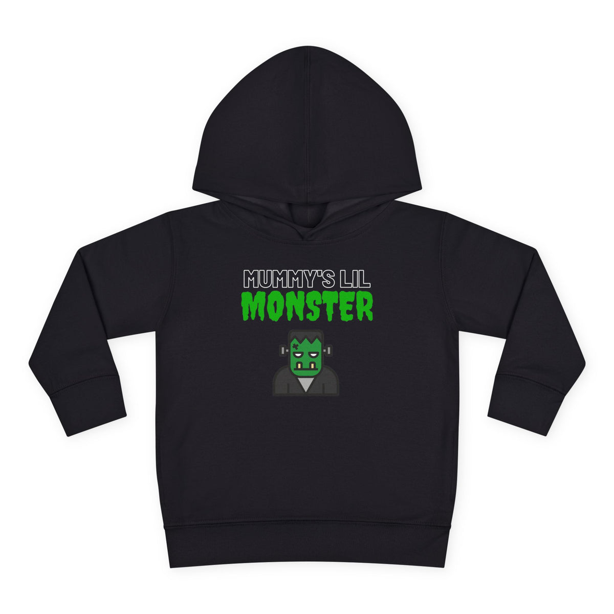 Toddler Hoodie — "Mummy's Lil Monster" Halloween Pullover