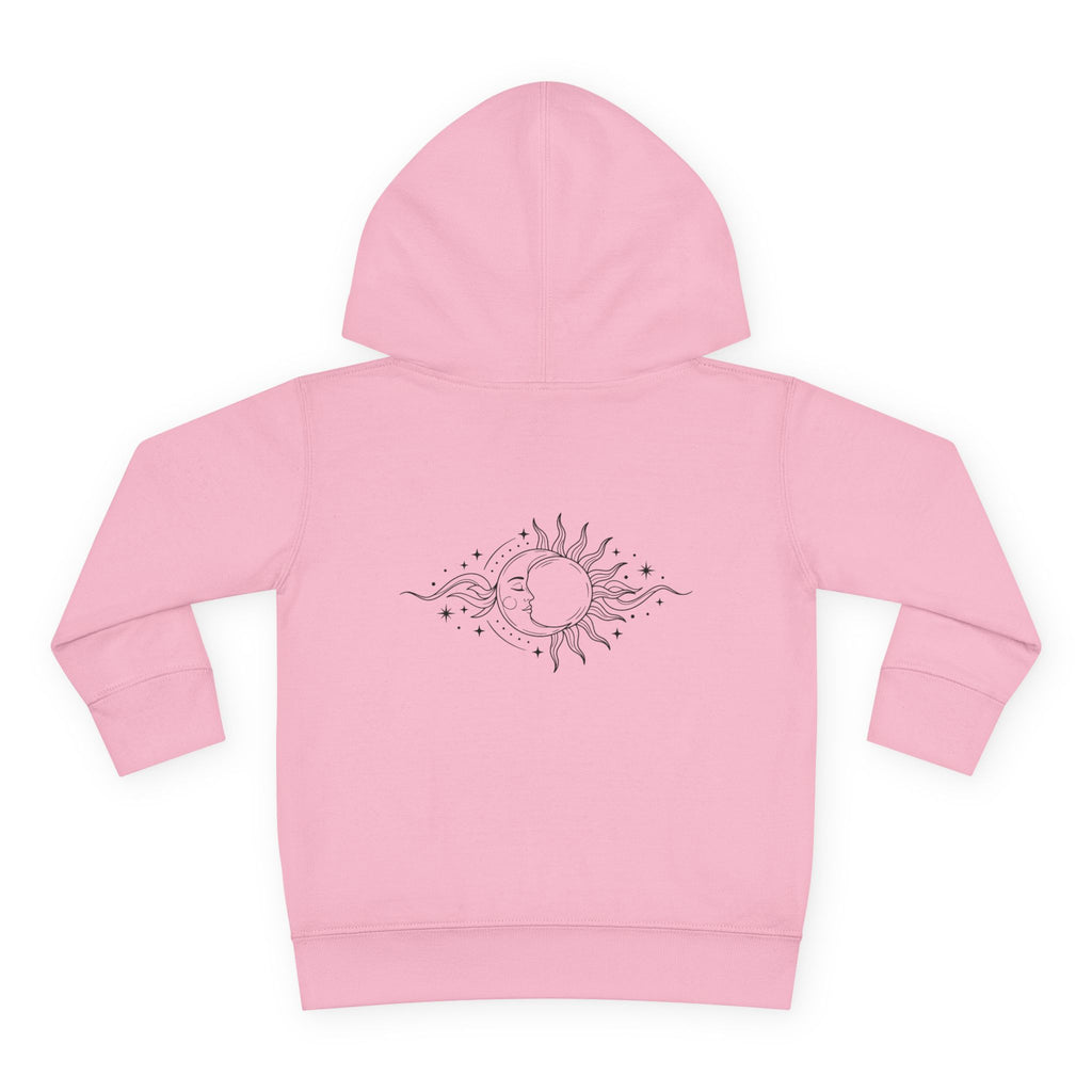 Toddler Hoodie — "Daddy's Lil Monster" Skeleton Pullover