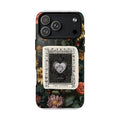 Tarot 'The Lovers' Floral Tough Magnetic Case — Vintage Gothic Phone Cover