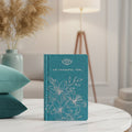 Blue Gratitude Journal with Silver Lining - 120 pages - I am Thankful For