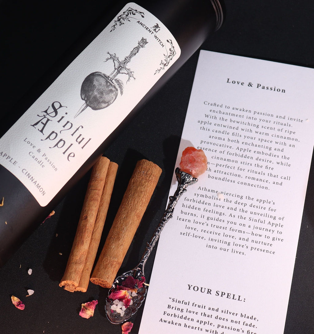Ancient Witch Ritual Candles - Sinful Apple