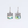 Shell & Silver Earrings - Dragonfly - Abalone