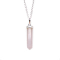 Gemstone Classic Point Pendant - Rose Quartz
