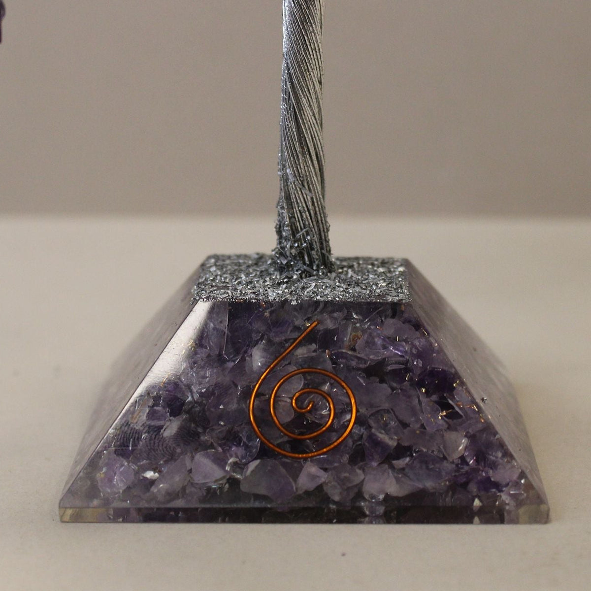 Gemstone Tree with Organite Base - 320 Stone - Amethyst