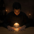 Crystal Ball on Stand 130mm