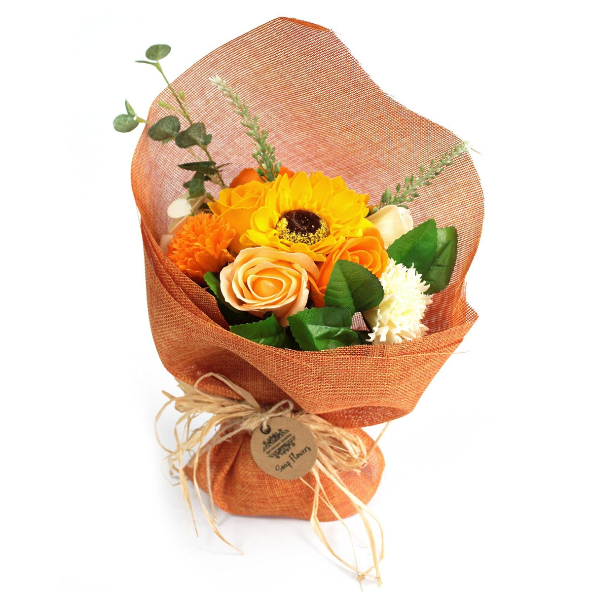 Standing Soap Flower Bouquet - Autumn Romance