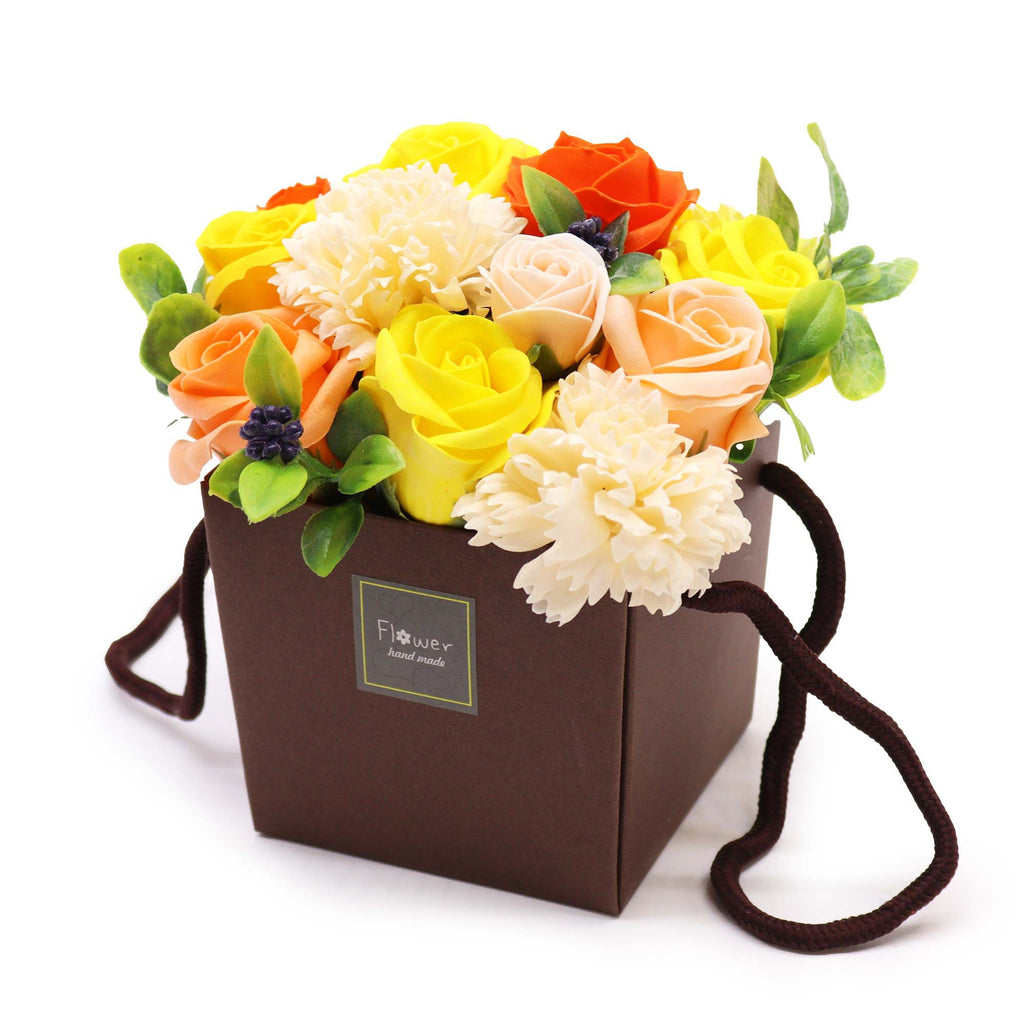 Soap Flower Bouquet - Autumn Flowers